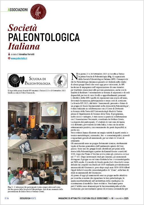societa paleontologica italiana